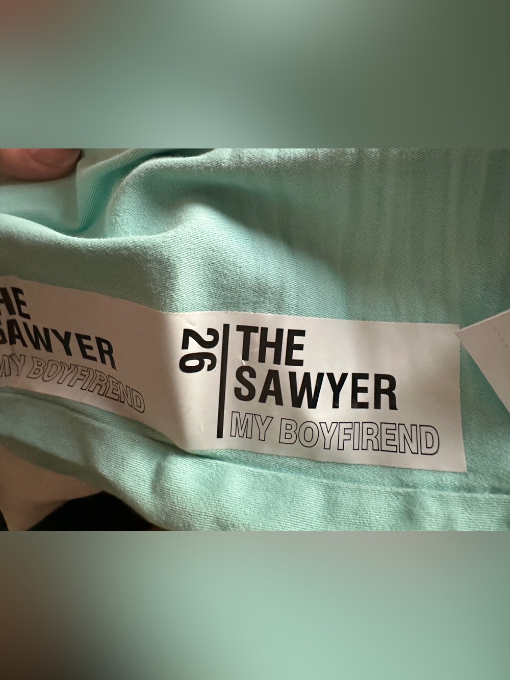 NWT BCBGeneration Womens The Sawyer My Boyfriend Light Mint Vintage Flare Jeans - Picture 4 of 11